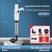 Multifunctional Stainless Steel Electric‑manual Dual‑use Sewer Drain Clog Remover,Household Plunger Cleaner For Kitchen Bathroom Toilet Floor Drain_maomaolike.com