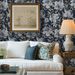 Elegant Botanical Wallpaper – Removable Peel & Stick Wall Decor For Cozy & Refined Interiors_maomaolike.com