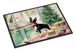 Boston Terrier Christmas Cookies Doormat Front Door Mat Indoor Outdoor Rugs For Entryway, Non Slip Washable Low Pile, 24H X 36W_maomaolike.com
