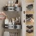 Bathroom Storage Rack Punch-free Toilet Toilet Washstand Wall-mounted Triangle Storage Rack_maomaolike.com