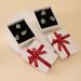 12pcs Bowknot Jewelry Box Earring Jewelry Organizer Necklace Storage Box Paper Organizers Storage Jewelry Display Gift Case_maomaolike.com