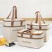 Household Insulated Square Lunch Bag With Handles_maomaolike.com