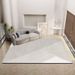 Living Room Rug Large Size Gorgeous Gold Frame Design Bedroom Rug Plush Thickened Machine Washable Thickened Underlay Interior Decorative Rug_maomaolike.com
