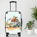 Camper2 Luggage, 20/24/28 Inch Luggage, Carry-On, Custom Luggage, Luggage Set, Suitcase, Travel, Vacation, Cabin Suitcase, Custom Suitcase, Personalized Luggage_maomaolike.com