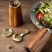 Hand-cranked Wooden Pepper Spice Salt Mill Grinder Muller For Kitchen_maomaolike.com