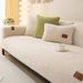 Unisex New Winter Lambskin Non Slip Plush Cushion Simple Modern Sofa Cover Cloth Towel_maomaolike.com