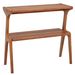 Solid Wood End Table, 2-Tier Sofa Side Table With Storage Shelf (old Sku:S05790209)_maomaolike.com