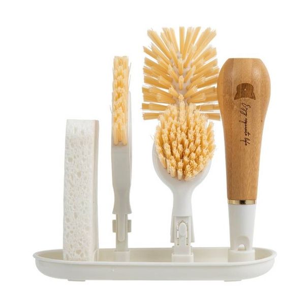 Kitchen Cleaning Brush Set For Cleaning Pots / Bowls / Gaps / Cups_maomaolike.com