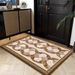 Living Room Rug,Large Rug,Oversized, Gold Leaves Design,Bedroom Rug,Soft And Thick, Machine Washable, Thickened Rug, Bedside Rug,Decorative Indoor Rug_maomaolike.com