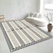 Living Room Rug,Large Rug,Oversized, Gold Leaves Design,Bedroom Rug,Soft And Thick, Machine Washable, Thickened Rug, Bedside Rug,Decorative Indoor Rug_maomaolike.com