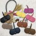 Unisex Glasses bag Large glasses bag Sunglasses clip Portable fashion cartoon cute glasses case sunglasses set sunglasses_maomaolike.com