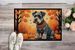 Schnauzer Fall Doormat Front Door Mat Indoor Outdoor Rugs For Entryway, Non Slip Washable Low Pile, 24H X 36W_maomaolike.com