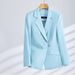 Women's Clothing Pants Set White Suit Jacket Suit Fashion Business Dress Female Beautician Work Clothes Fashion_maomaolike.com