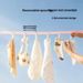 VANFOLA Car & Travel Clothesline With Clips, No Drill Portable Laundry Drying Rope, Outdoor Travel Retractable Clothes Hanging Cord_maomaolike.com