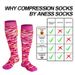 Pressure calf socks, sports-specific socks, skipping rope, pressure socks, thin calf elastic socks, fashionable printed stockings_maomaolike.com