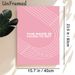 Motivational Quote Painting Poster, Soft Pink Minimalist Line Pattern Poster, Inspiring "The Pace Is Yours To Set" Message For Home Office, Bedroom_maomaolike.com