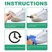 Jue-Fish Shoes Stain Removal Yellow Gel, Remove Oxidation To Clean Stains Yellow Edge Wash Free Gel Small White Shoes_maomaolike.com
