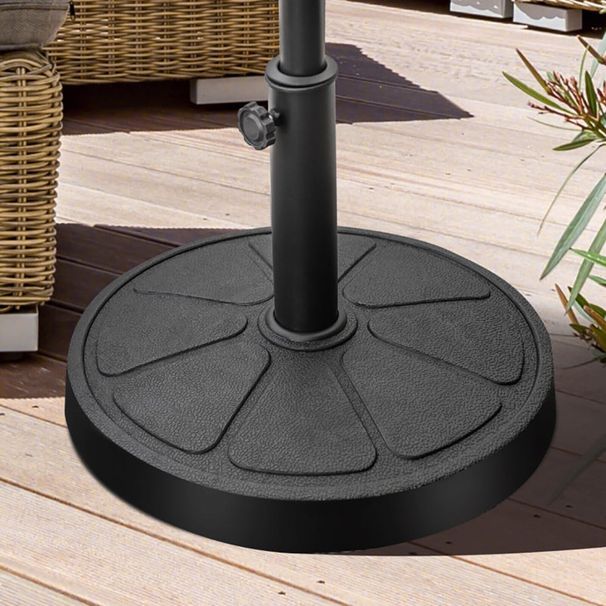 31LBS 18 Inch Round Outdoor Umbrella Base_maomaolike.com