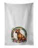 Irish Terrier And Flowers Kitchen Towel Set Of 2 White Dish Towels Decorative Bathroom Hand Towel For Hand, Face, Hair, Yoga, Tea, Dishcloth, 19 X 28", White_maomaolike.com