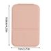 1Pc Portable Folding Makeup Mirror - Compact Handheld Vanity Plastic Frame, Ideal For Dorm Students & On-the-Go Beauty Needs, Travel-Friendly Design_maomaolike.com