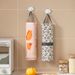 Wall-Mounted Kitchen Artifact Garbage Plastic Hanging Miscellaneous Organizer Storage Bag_maomaolike.com