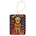 Labrador Retriever Holiday Christmas Porcelain Ornament Christmas Tree Hanging Decorations For Home Christmas Holiday, Rectangle, Gift, Multicolor_maomaolike.com