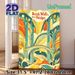 Break Walls Build Bridges Themed Inspirational Painting Poster, Vibrant Retro Art Style Poster, Colorful Flowing Patterns With Motivational Quote_maomaolike.com