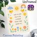 Blessing Text & Cute Nature Elements Painting Poster, Soft Pastel Cartoon Style Poster, Warm Heartening Decor Ideal For Living Room, Bedroom Wall_maomaolike.com