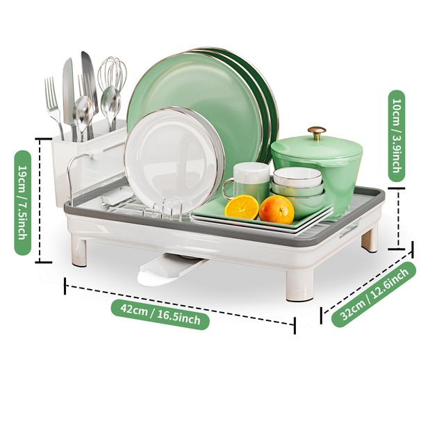 Dish Storage Rack Household Draining Fork Chopsticks Tableware Box Countertop Kitchen Sink Dish Rack_maomaolike.com