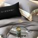 1 Pure Long-staple Four-piece Set High-end Splicing Embroidery Naked Sleep Grade Bedding 100S Full Cotton Silky Soft_maomaolike.com