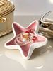 The 1pc Light Blue Starfish Jewelry Storage Plate Is Suitable For Multi-scene Sundries Storage Plates Such As Desktop Entrances_maomaolike.com