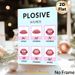 Plosive Sounds Painting Poster, Soft-colored Cartoon Lip Illustration Poster, Clear Guide For English Pronunciation Learning, Ideal For Language_maomaolike.com