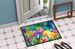 Freesias In Watercolor Doormat Front Door Mat Indoor Outdoor Rugs For Entryway, Non Slip Washable Low Pile, 24H X 36W_maomaolike.com
