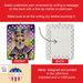 Chihuahua King Of Mardi Gras Porcelain Ornament Christmas Tree Hanging Decorations For Home Christmas Holiday, Rectangle, Gift, Multicolor_maomaolike.com