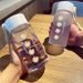 480ml Bottles Small Daisy Frosted Plastic Kawaii Direct Drinking Tea Portable Travel Sports Creative Water Cup_maomaolike.com