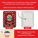 Coton De Tulear Holiday Christmas Porcelain Ornament Christmas Tree Hanging Decorations For Home Christmas Holiday, Rectangle, Gift, Multicolor_maomaolike.com