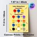 Color Mixing Chart Painting Poster, Bright Clear Color-mixing Guide Poster, Practical Reference For Learning Color Blending, Ideal For Art Studios And_maomaolike.com