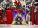 Black Poodle King Of Mardi Gras Throw Pillow Machine Washable, Indoor Outdoor Decorative Pillow For Couch, Bed Or Patio, 14Hx14W_maomaolike.com