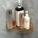 New No-punch Shelf, Wider And Taller Corner Storage Shelf, Durable Electroplated Iron Shelf, Suitable For Home, Bathroom Use_maomaolike.com