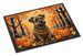 Border Terrier Fall Doormat Front Door Mat Indoor Outdoor Rugs For Entryway, Non Slip Washable Low Pile, 24H X 36W_maomaolike.com