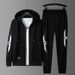 Men's Clothing Spring and Autumn Sports Suit Men's Fashion Brand Hooded Sweater Casual Plus Size Suit Men's Handsome Two piece Suit_maomaolike.com