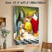 Royal Historical Court Scene Painting Poster, Vivid Detailed Classic Regal Gathering Poster, Rich Historical Depiction Ideal For Home Study, Religious_maomaolike.com