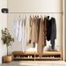 SOGA 2X 160mm Wall-Mounted Clothes Line Dry Rack Foldable Hanger Black_maomaolike.com