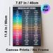 Irregular Verbs Painting Poster, Vibrant Neon-hued Verb Chart Poster, Practical English Learning Reference, Suitable For Study Rooms And Classrooms_maomaolike.com