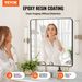 Square Wall Mounted Mirror 36" X 36" Mirror With Aluminium Alloy Frame_maomaolike.com
