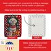 Maltese Holiday Christmas Porcelain Ornament Christmas Tree Hanging Decorations For Home Christmas Holiday, Rectangle, Gift, Multicolor_maomaolike.com