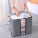 Storage Box Clothes Household Fabric Dust-proof Transparent Visual Storage Box Clothes Storage Box Quilt Storage Bag Designer Deko Home Decor_maomaolike.com