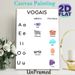 Portuguese Vowel Learning Painting Poster, Colorful Cartoon Illustrated Poster, Features Categorized Vowels With Matching Vocabulary, Suitable For_maomaolike.com