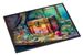 Treasure Chest Doormat Front Door Mat Indoor Outdoor Rugs For Entryway, Non Slip Washable Low Pile, 24H X 36W_maomaolike.com