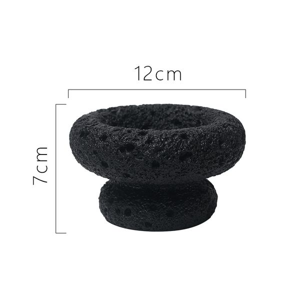 Ceramic Cement Non-Porous Pot Flower Arrangement Micro Landscape Moss Succulent Asparagus Fern Money Tree Green Plant Tea Table_maomaolike.com